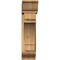 Ekena Millwork Merced Traditional Rough Sawn Bracket w/ Offset Brace, Western Red Cedar, 8"W x 28"D x 32"H BKT0806X28X32MRC01RWR - alternate 4